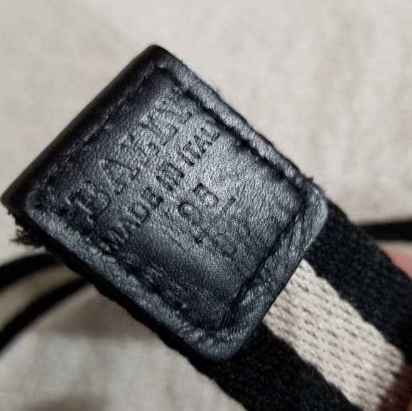 Bally double ring square belt - Picture 2 of 3